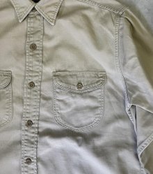 他の写真2: 60'S LEE "CHETOPA" マチ付き 長袖 ワークシャツ ベージュ USA製 (VINTAGE)