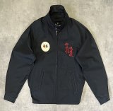 60'S SIR RAIN by SIR JAC ドリズラージャケット ブラック TALONジップ (VINTAGE)