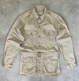 90'S LL Bean サファリジャケット ベージュ USA製 (VINTAGE)