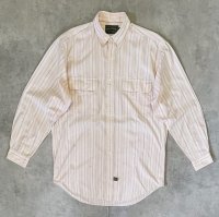 90'S RALPH LAUREN "POLO COUNTRY" ポプリンシャツ ストライプ (VINTAGE)