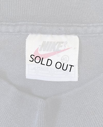 画像2: 90'S NIKE 白タグ モックネック 長袖 Tシャツ ブラック USA製 (VINTAGE)