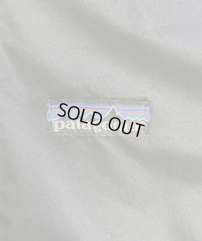 画像4: 80'S PATAGONIA 三角タグ ハーフジップ ナイロン アノラックジャケット ブラック USA製 (VINTAGE)