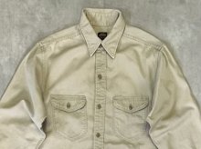 他の写真1: 60'S LEE "CHETOPA" マチ付き 長袖 ワークシャツ ベージュ USA製 (VINTAGE)