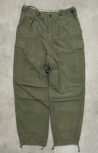 50'S アメリカ軍 US ARMY M-51 フィールドパンツ TALONアルミジップ S-R (VINTAGE)