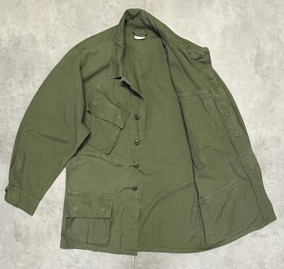 画像3: 60'S アメリカ軍 US ARMY "JUNGLE FATIGUE 3rd" ノンリップ ファティーグジャケット (VINTAGE)