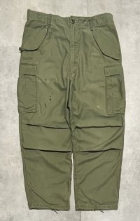 60'S アメリカ軍 US ARMY M-65 フィールドパンツ SCOVILLアルミジップ  M-R (VINTAGE)