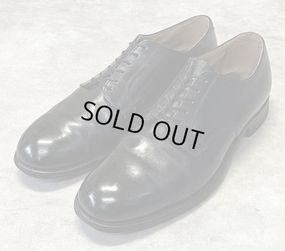 画像1: 60'S アメリカ軍 US NAVY "GENESCO INC製" 6アイレット レザーソール サービスシューズ (VINTAGE)