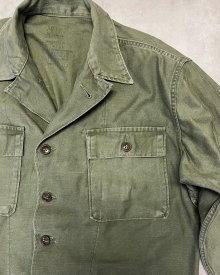 他の写真2: 50'S アメリカ軍 US ARMY "1st MODEL" OG107 コットンサテン ユーティリティシャツ (VINTAGE)