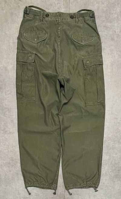 画像5: 50'S アメリカ軍 US ARMY M-51 フィールドパンツ TALONアルミジップ S-R (VINTAGE)