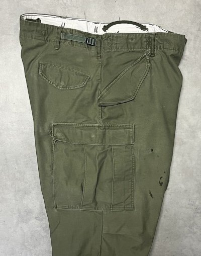 画像5: 60'S アメリカ軍 US ARMY M-65 フィールドパンツ SCOVILLアルミジップ  M-R (VINTAGE)