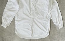 他の写真3: 50'S スウェーデン軍 マチ付き プルオーバーシャツ ホワイト (VINTAGE)