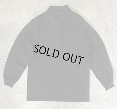 画像4: 80'S CHEMISE LACOSTE 長袖 ポロシャツ ブラック フランス製 (VINTAGE)