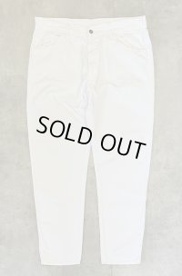70'S LEVIS "STA-PREST" 黒タブ BIG E ボタン裏1 ホップサック スタプレストパンツ ホワイト 42TALONジップ USA製 (VINTAGE)