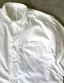 他の写真2: 50'S スウェーデン軍 マチ付き プルオーバーシャツ ホワイト (VINTAGE)