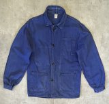 80'S LE MONT CARMEL フレンチワーク カバーオール ブルー フランス製 (VINTAGE)