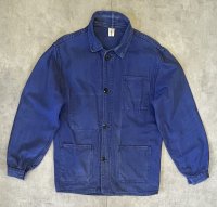 80'S LE MONT CARMEL フレンチワーク カバーオール ブルー フランス製 (VINTAGE)