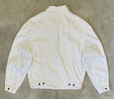 画像5: 90'S LEVIS "70503" スモールe 4thモデル デニムジャケット ホワイト ユーゴスラビア製 (VINTAGE)