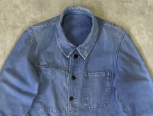 他の写真1: 80'S UNKNOWN フレンチワーク カバーオール フェードブルー (VINTAGE)