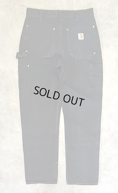 画像4: CARHARTT ダブルニー ダック ペインターパンツ ブラック W32L32 USA製 (VINTAGE)