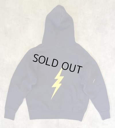 画像4: 90'S CAMBER 両面プリント ヘビーウエイト スウェットパーカー ネイビー USA製 (VINTAGE)