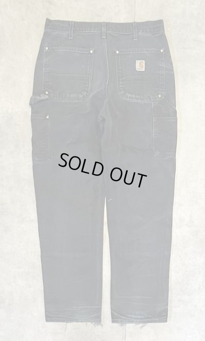 画像4: CARHARTT ダブルニー ダック ペインターパンツ ブラック W33L32 USA製 (VINTAGE)