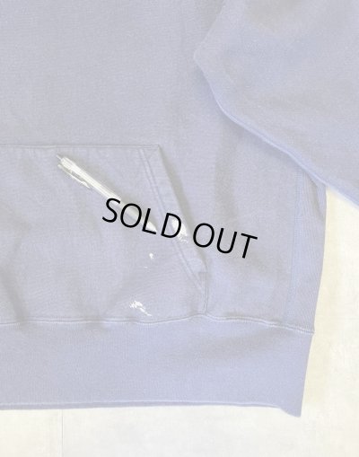 画像6: 90'S CAMBER 両面プリント ヘビーウエイト スウェットパーカー ネイビー USA製 (VINTAGE)