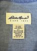 画像2: 90'S EDDIE BAUER 白タグ シャンブレー バンドカラーシャツ ブルー (VINTAGE) (2)