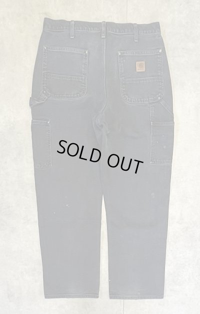 画像4: CARHARTT ダブルニー ダック ペインターパンツ ブラック W34L30 メキシコ製 (VINTAGE)
