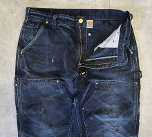 他の写真1: CARHARTT ダブルニー ダック ペインターパンツ ブラック W33L32 USA製 (VINTAGE)