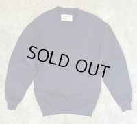 80'S LL Bean by RUSSELL ATHLETIC 前Vガゼット スウェットシャツ ネイビー USA製 (VINTAGE)