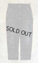 CARHARTT ダブルニー ダック ペインターパンツ ブラック W33L32 USA製 (VINTAGE)