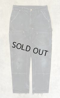 CARHARTT ダブルニー ダック ペインターパンツ ブラック W33L32 USA製 (VINTAGE)