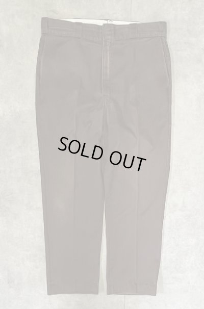 画像3: 80'S DICKIES 874 チビタグ ワークパンツ ブラウン W38L31 USA製 (VINTAGE)
