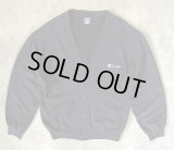 90'S CHAMPION 青タグ スウェット カーディガン フェードブラック USA製 (VINTAGE)