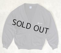 90'S CHAMPION 青タグ スウェット カーディガン フェードブラック USA製 (VINTAGE)