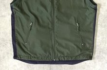他の写真3: 00'S GAP 旧タグ リバーシブル ナイロン/フリース ベスト ダークグリーン/ネイビー (VINTAGE)