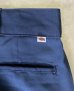 画像2: 80'S DICKIES 874 チビタグ ワークパンツ ネイビー W38L30 USA製 (VINTAGE) (2)