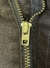 画像3: 70'S Lee 200 カツラギ ブーツカット 42TALONジップ ブラウン USA製 (VINTAGE) (3)