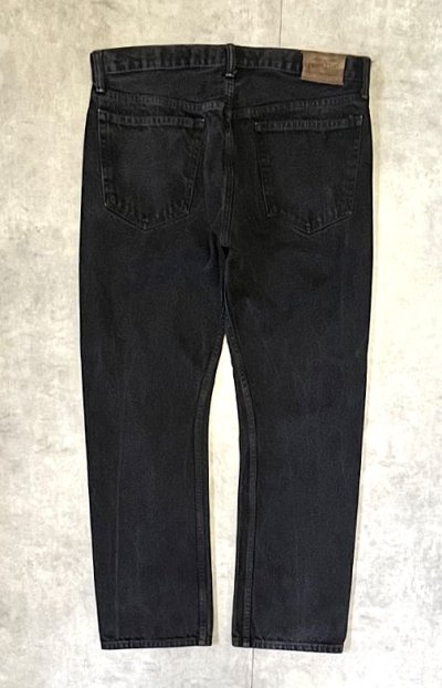 画像3: PENDLETON ブーツカットデニム ブラック W36L30 メキシコ製 (VINTAGE)