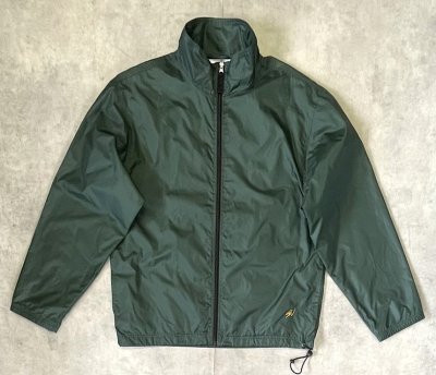 画像1: 90'S VINTAGE GAP by SEAN WOTHERSPOON 旧タグ フルジップ ナイロンジャケット ダークグリーン (VINTAGE)