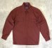 画像1: 90'S PENDLETON ウールギャバジン ボックスシャツ ボルドー (VINTAGE) (1)