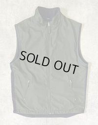 00'S GAP 旧タグ リバーシブル ナイロン/フリース ベスト ダークグリーン/ネイビー (VINTAGE)