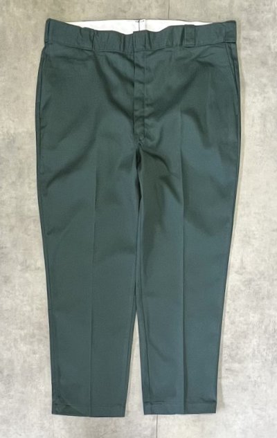 画像3: 80'S DICKIES 874 チビタグ ワークパンツ ダークグリーン W40L30 USA製 (MINT CONDITION)