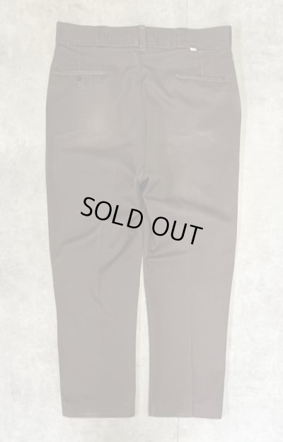 画像1: 80'S DICKIES 874 チビタグ ワークパンツ ブラウン W38L31 USA製 (VINTAGE)