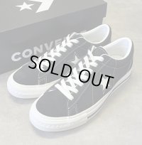 CONVERSE "ONE STAR" スウェード ローカット ブラック 箱付き (NEW)