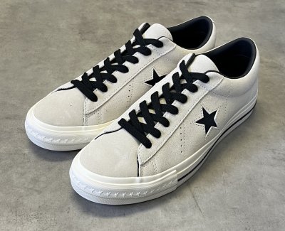 画像2: CONVERSE "ONE STAR" スウェード ローカット ホワイト 箱付き (NEW)