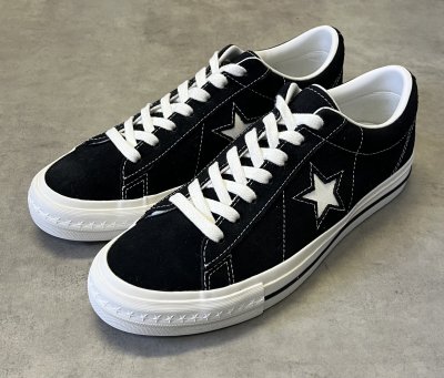 画像2: CONVERSE "ONE STAR" スウェード ローカット ブラック 箱付き (NEW)