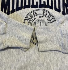 他の写真2: 90'S CHAMPION "MIDDLEBURY" 刺繍タグ リバースウィーブ グレー USA製 (VINTAGE)