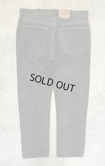 画像3: 90'S LEVIS 501 デニム 先染めブラック W40L30 USA製 (VINTAGE)