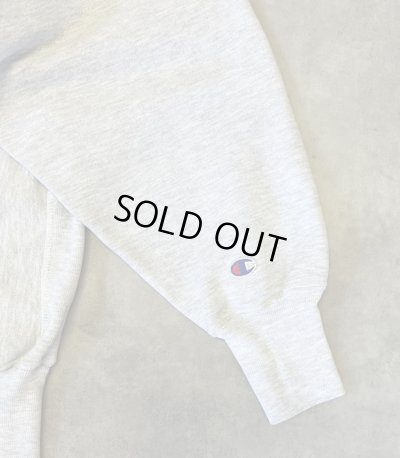 画像5: 90'S CHAMPION "HOPE COLLEGE" 刺繍タグ 染み込み三段プリント リバースウィーブ グレー メキシコ製 (VINTAGE)